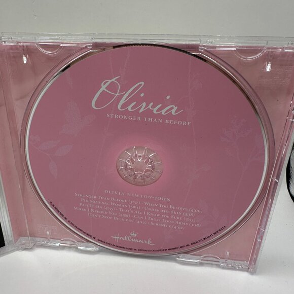 Olivia Newton-John Stronger Than Before CD 2005 Hallmark Edition Inspirational S - Picture 6 of 6